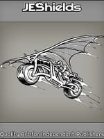 Ornithopter Motorcycle Bike by Jeshields