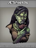 Frankenstein Girl Portrait by Jeshields and Juan Gutierrez
