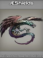 Grackle Toothed Wyvern by Jeshields and Juan Gutierrez