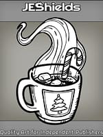 Holiday Hot Cocoa Mug by Jeshields