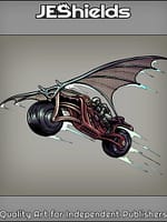 Ornithopter Motorcycle Bike by Jeshields and Juan Gutierrez