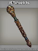 Ornate Eyeball Scepter by Jeshields and Juan Gutierrez
