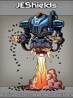 Floating Combat Droid by Jeshields and Juan Gutierrez