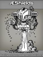 Floating Combat Droid by Jeshields