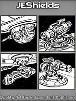 Four Ranged Weapon Turrets by Jeshields