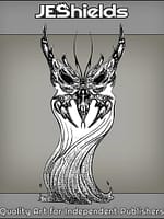 Death Skull Butterfly by Jeshields