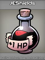 Plus One HP Potion by Jeshields and Juan Gutierrez