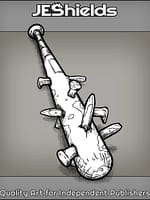 Spiked Metal Bat by Jeshields