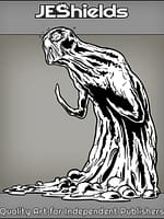 Angry Humanoid Blob Slime by Jeshields