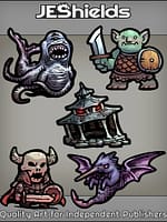Spot Classic Monsters B by Jeshields