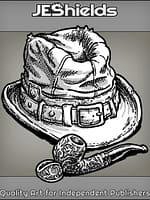 Worn Hat Pipe and Ring by Jeshields