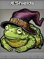 Fat Toad with Hat by Jeshields