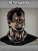 Man with Glowing Eyes by Jeshields and Juan Gutierrez