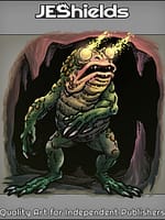 Blinding Eye Toad Frog by Jeshields and Juan Gutierrez