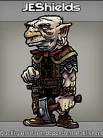 Deep Gnome with Pickaxe by Jeshields and Juan Gutierrez