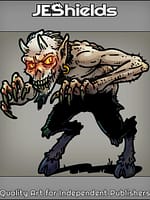 Horned Goatman with Hooves by Jeshields and Juan Gutierrez