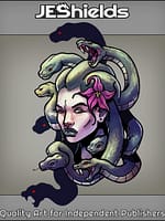 Medusa with Thick Snakes by Jeshields and Juan Gutierrez
