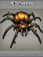 Plump Pumpkin Spider by Jeshields and Juan Gutierrez