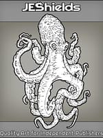 Spotted Floating Octopus by Jeshields