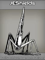 Cone Shaped Spindly Crawler by Jeshields