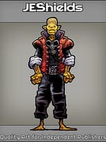 Youthful Alien with Beady Eyes by Jeshields and Juan Gutierrez