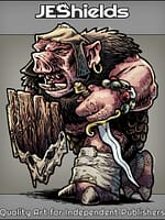 Pig-Faced Orc Thief by Jeshields and Juan Gutierrez