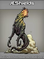 Tendril Beast with Lantern Face by Jeshields and Juan Gutierrez