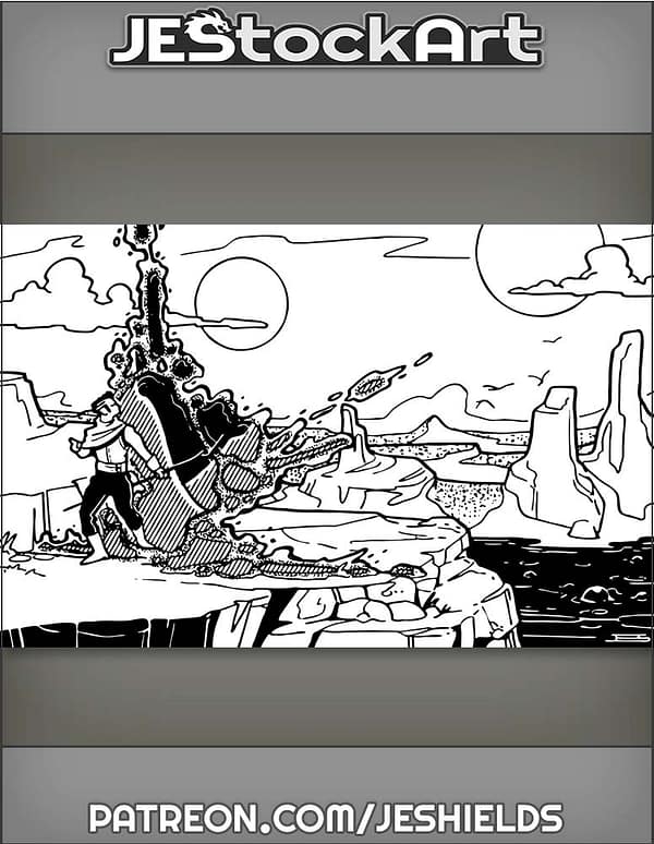 Planar Adventurer Travels Through Rift Into New World by Jeshields