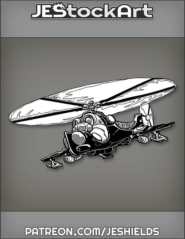 Dark Future Helicopter with Hind Design by Jeshields