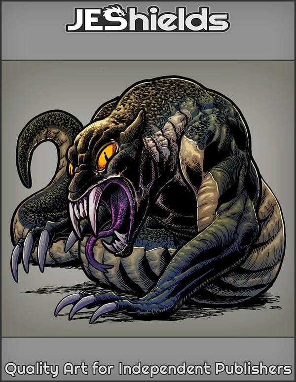 Cat Snake or Feline Serpent Beast by Jeshields and Juan Gutierrez