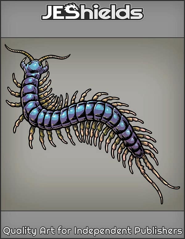 Giant Wide Centipede by Jeshields and Juan Gutierrez