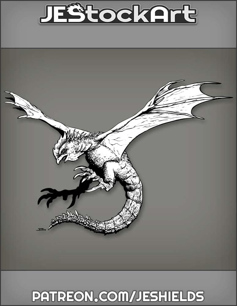 Thorned Clawing Bird Cocaktrice by Jeshields