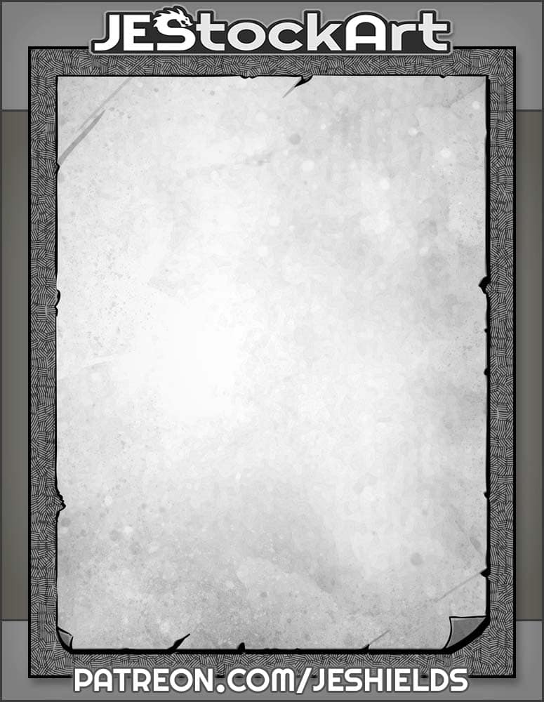 Torn Paper With Hatched Frame by Jeshields