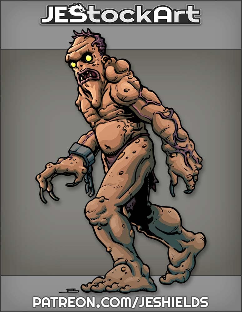 Troglodyte With Lumps In Loin Cloth by Jeshields