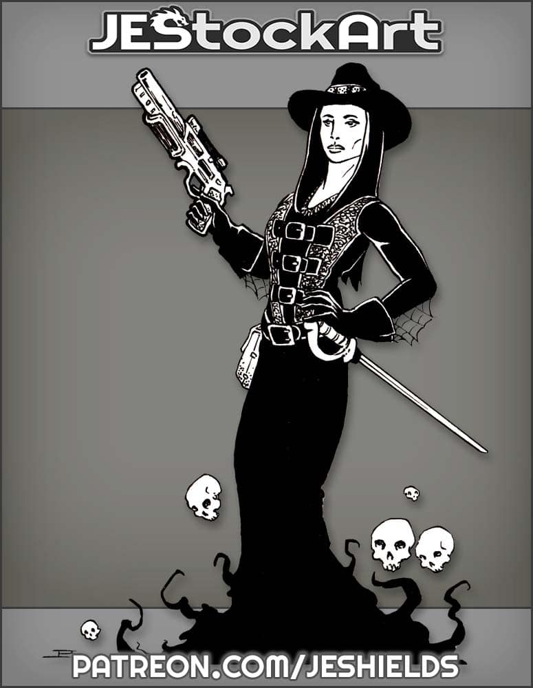 Macabre Madam Monster Hunter by Jeshields