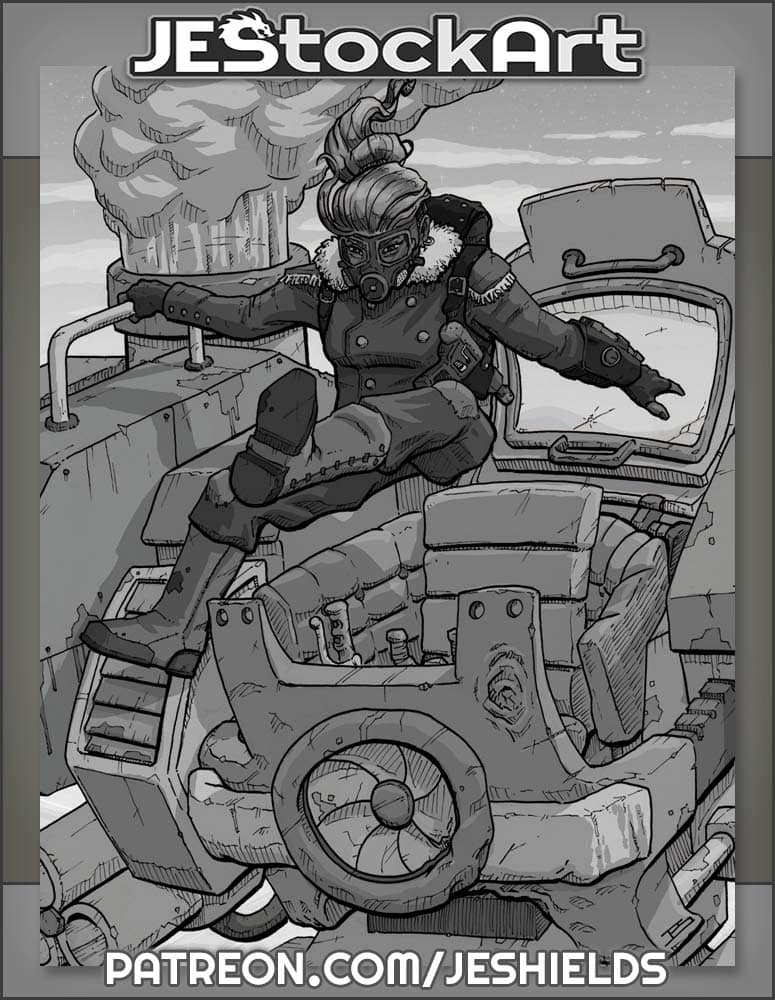 Female Titan Pilot by Jeshields