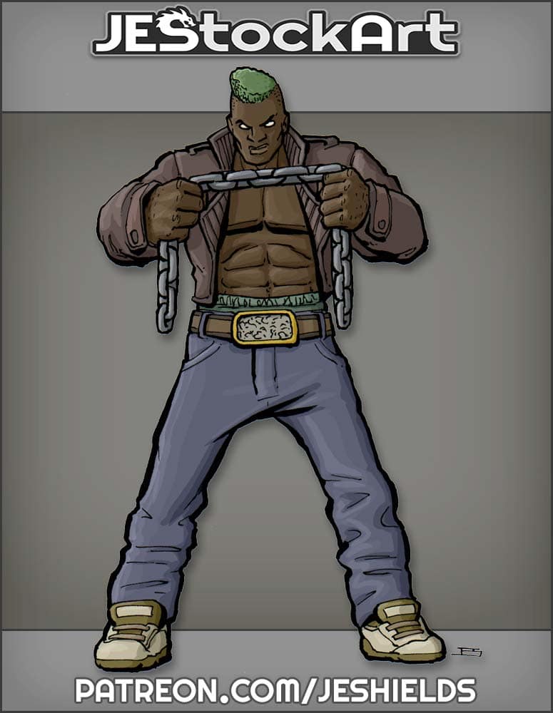 Chains Superpowered Thug by Jeshields