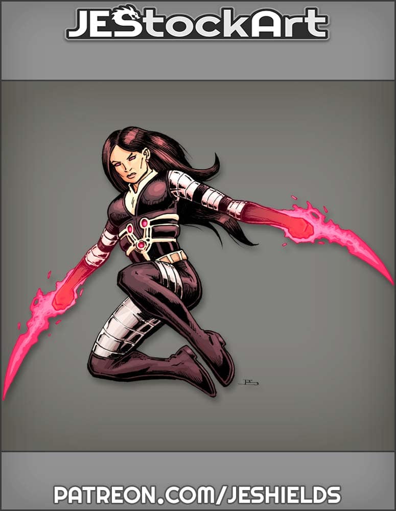 Russian Super Assassin With Psi Blades by Jeshields