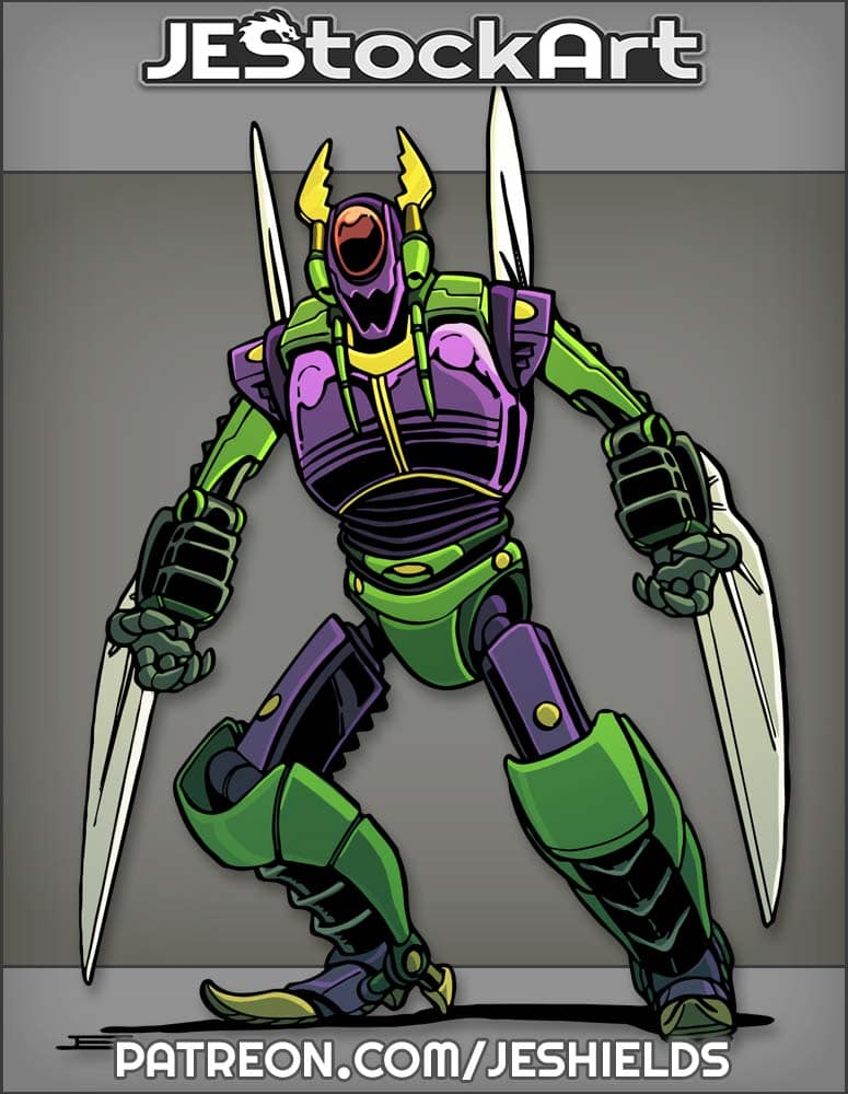 Flying Infesticon Robot In Humanoid Form by Jeshields