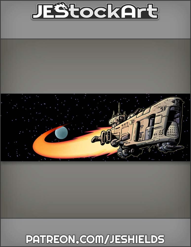 Space Craft Battleship by Jeshields