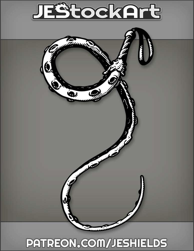 CoiledWhipCreatedFromOrganicTentacle by Jeshields