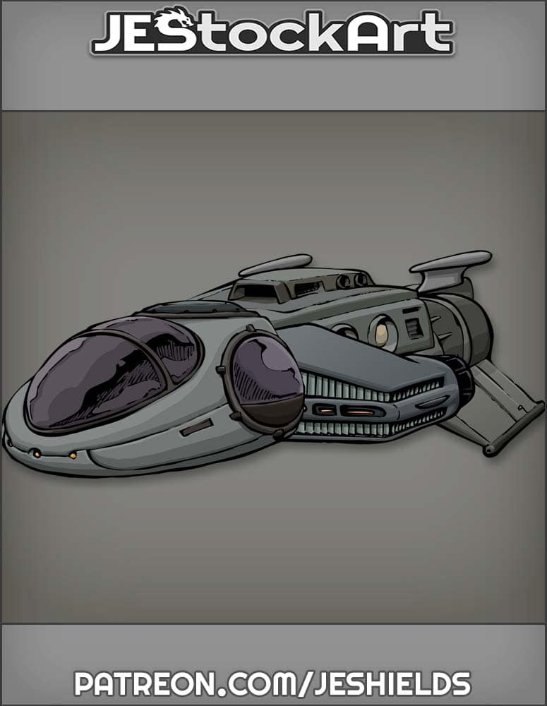 Futuristic Vehicle with Advanced Tech 005 by Jeshields