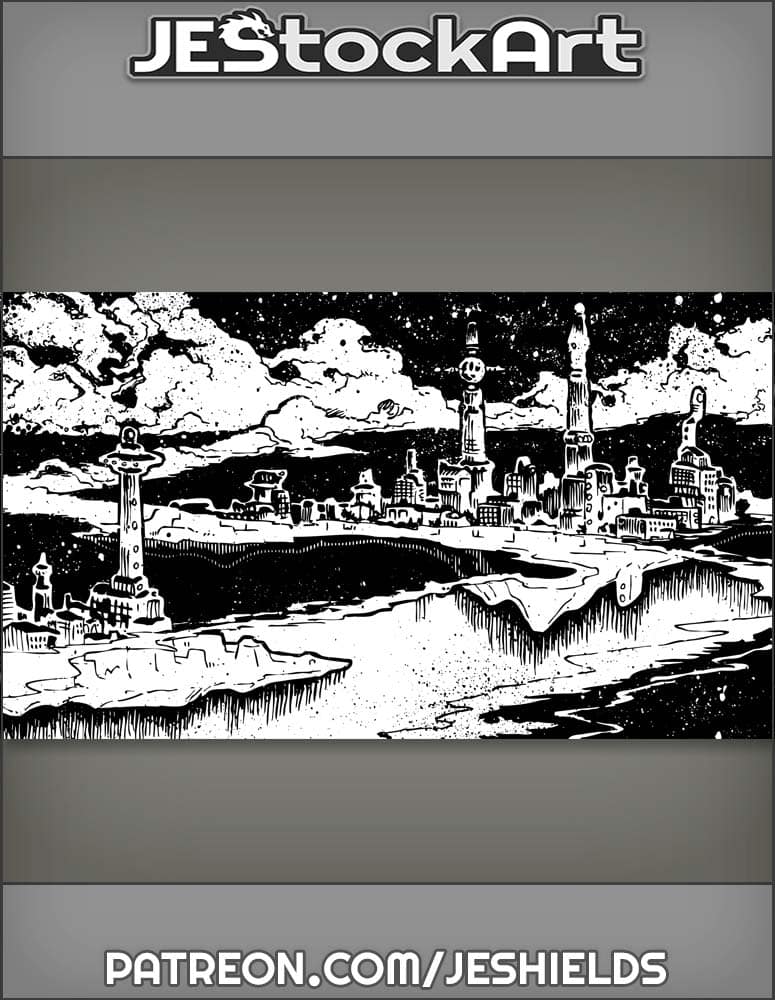 Metropolis in the Outer Planes or Space by Jeshields