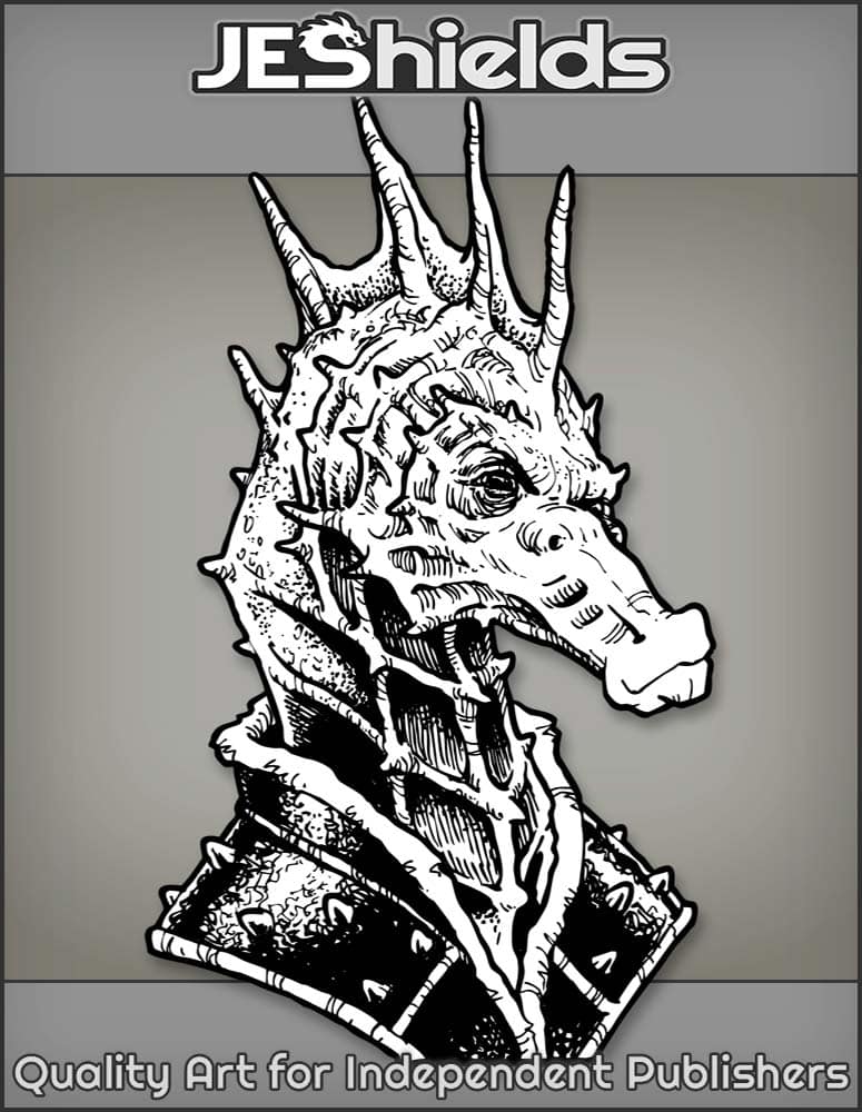 Mutant Sea Horse in Studded Leather by Jeshields