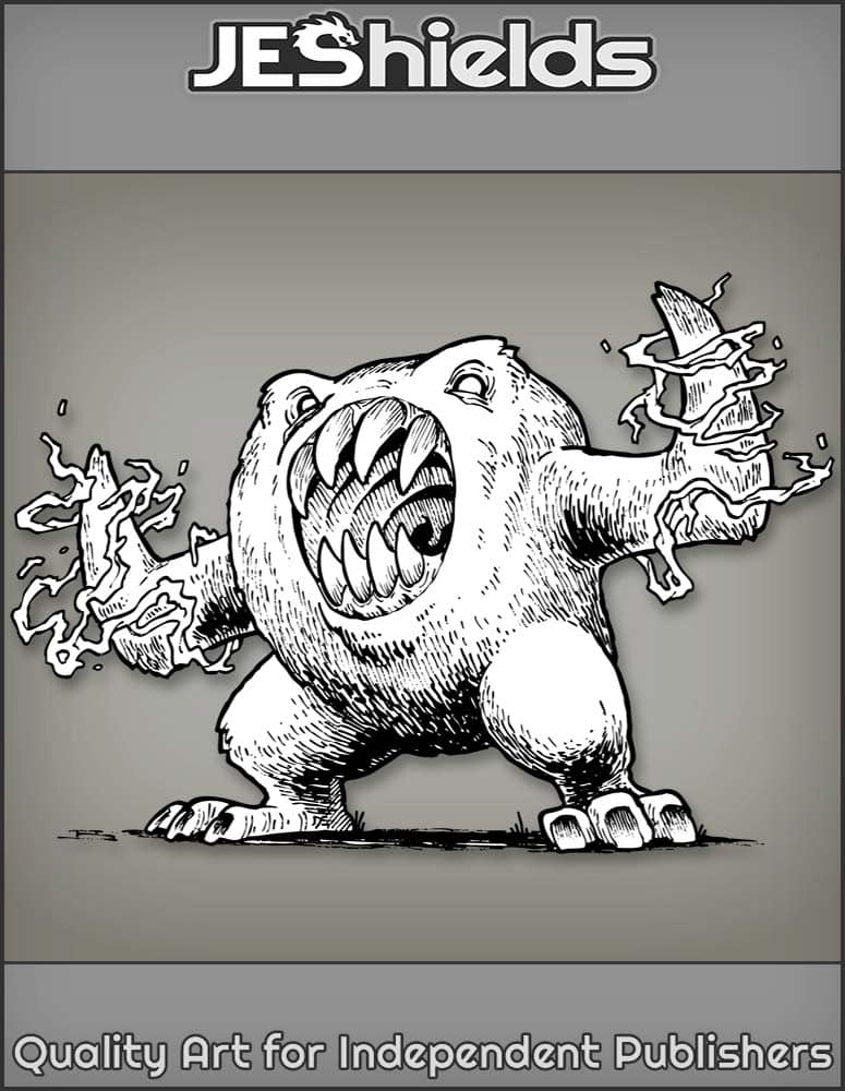 Beakless Electric Chicken with Fangs by Jeshields