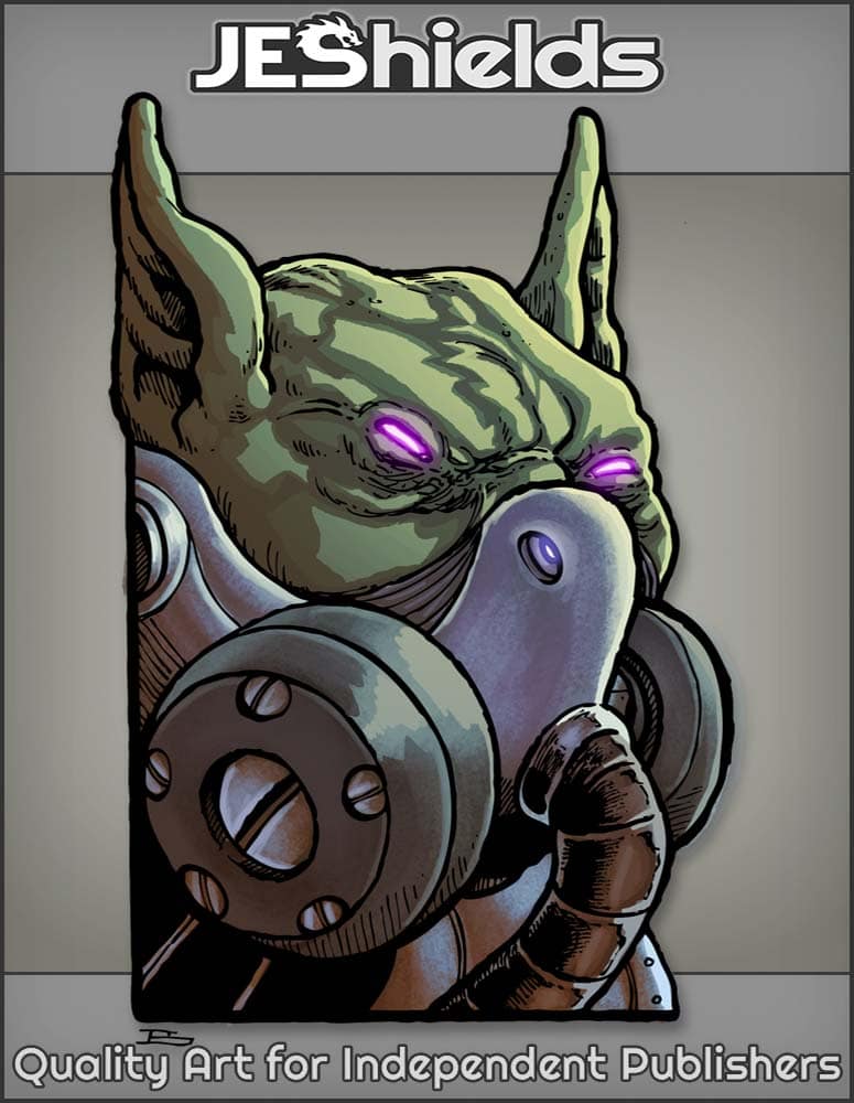 Feline Portrait with Breather Mask and Tube by Jeshields and Ben Soto