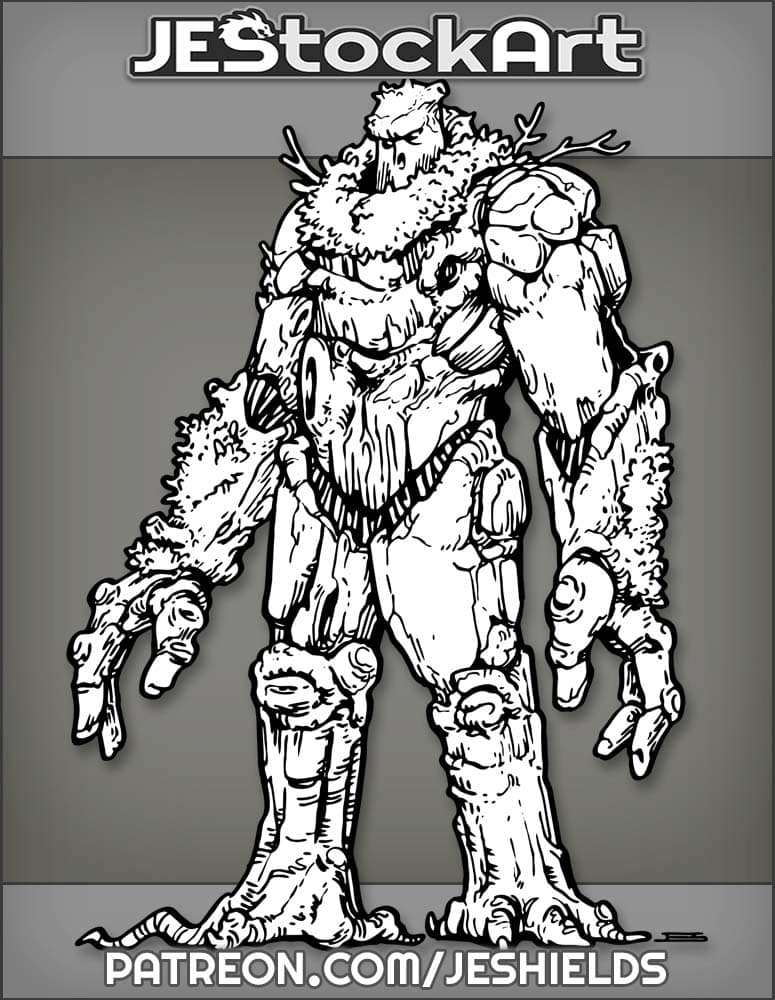 Flora Great Oak Tree Humanoid Giant by Jeshields