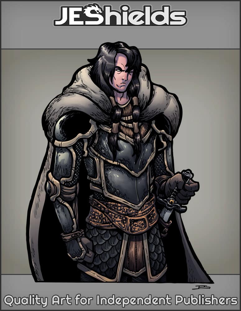 Prince Warrior in Furs and Armor by Jeshields and JuanGutierrez