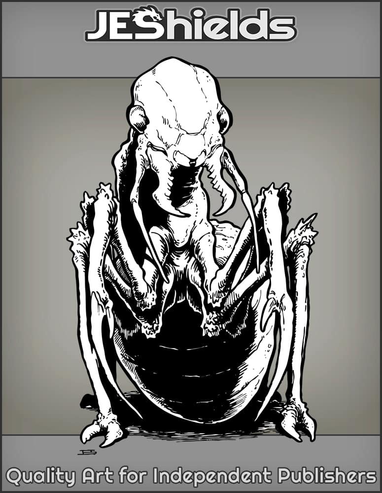 Giant Ant with Large Abdomen by Jeshields