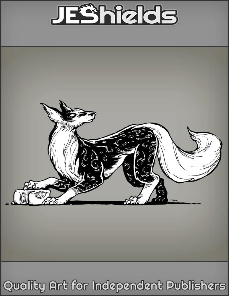 Hungry Canine with Luminescent Body by Jeshields